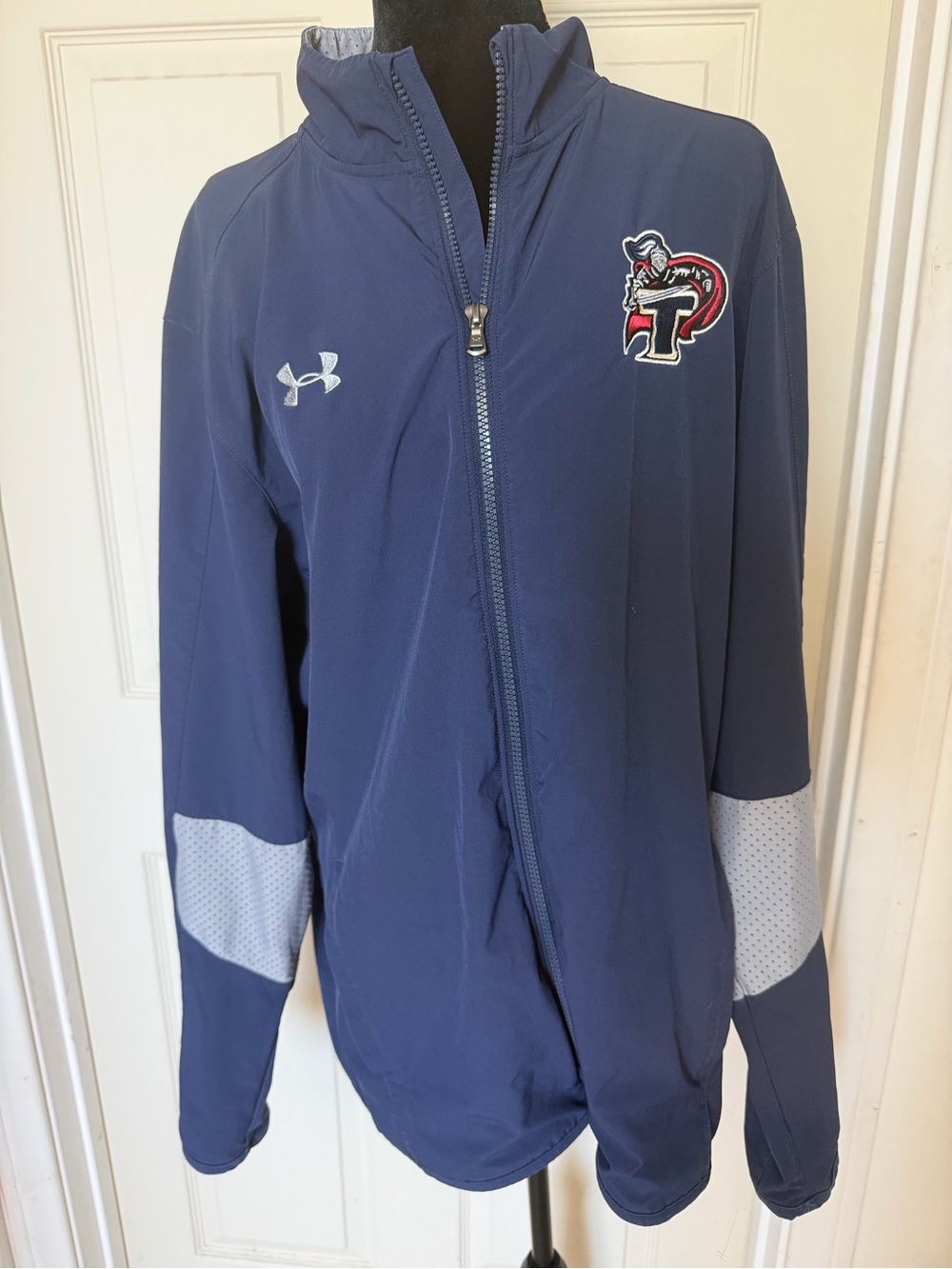 Under Armour Men's Navy and Gray Performance Full-Zip Jacket